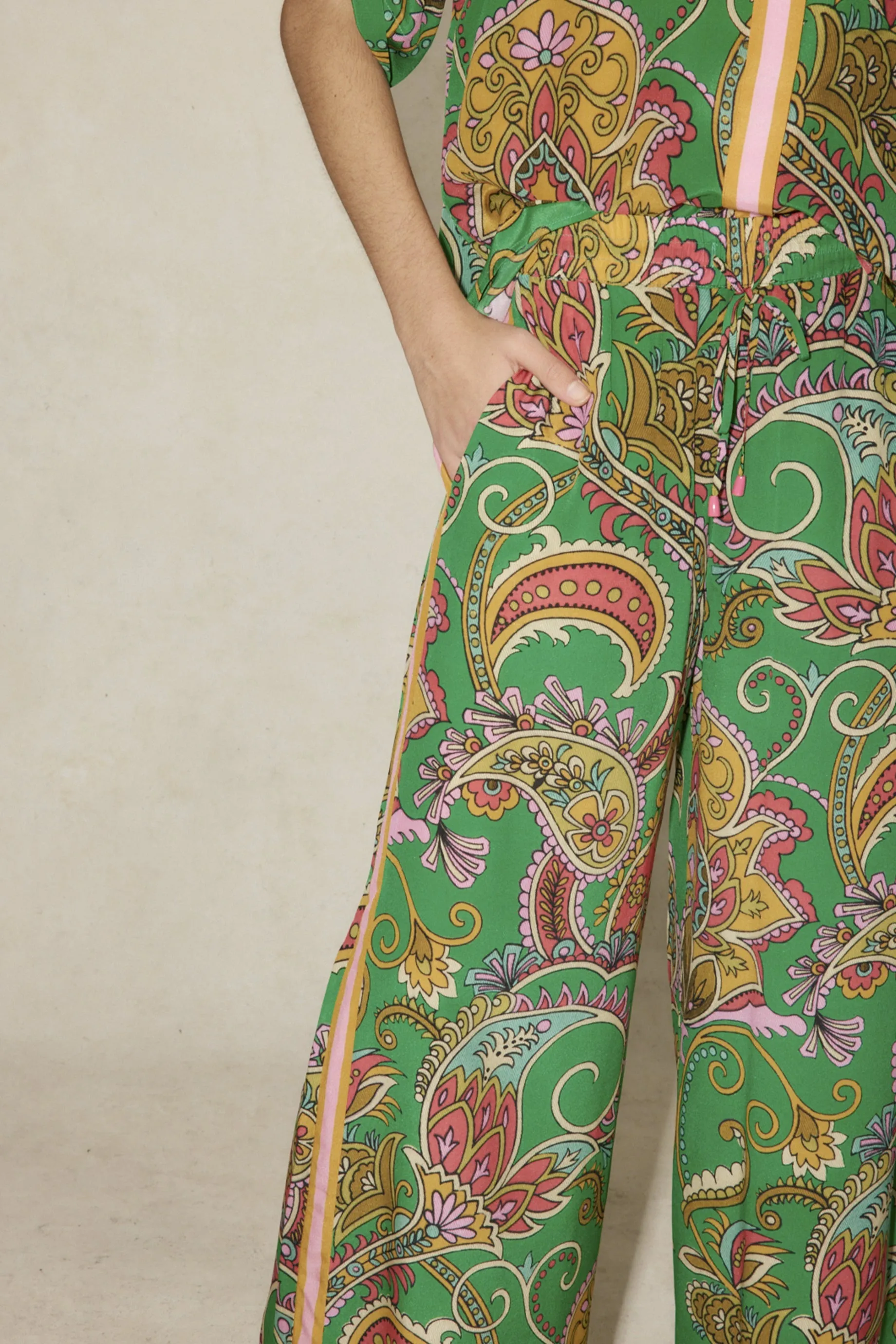 Alemais Marion Pants - Emerald
