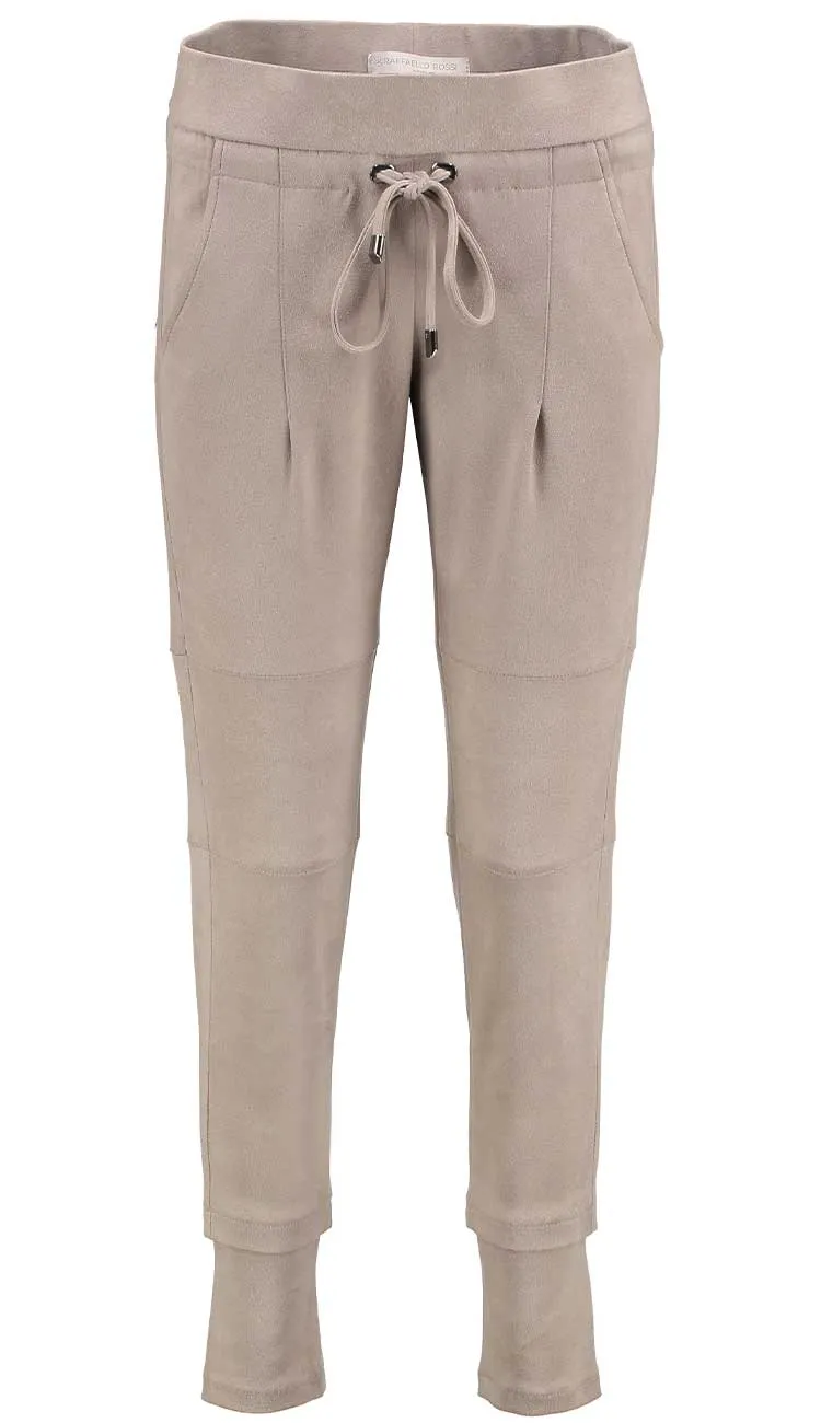 Candice Suede Pant - Mocha