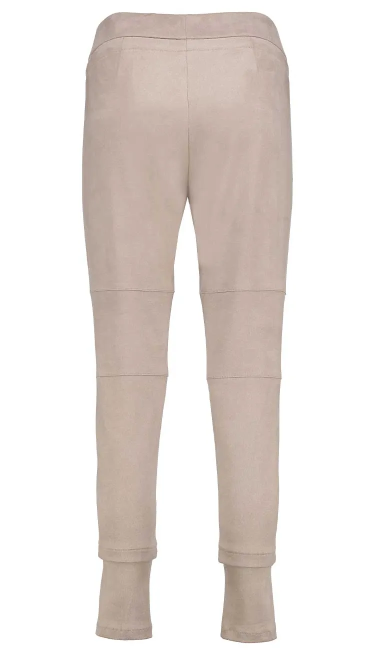 Candice Suede Pant - Mocha
