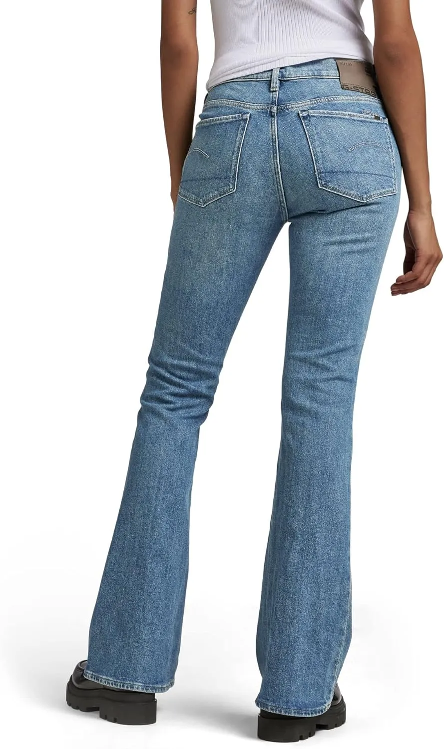 G-STAR RAW Womens Skinny flareJeans
