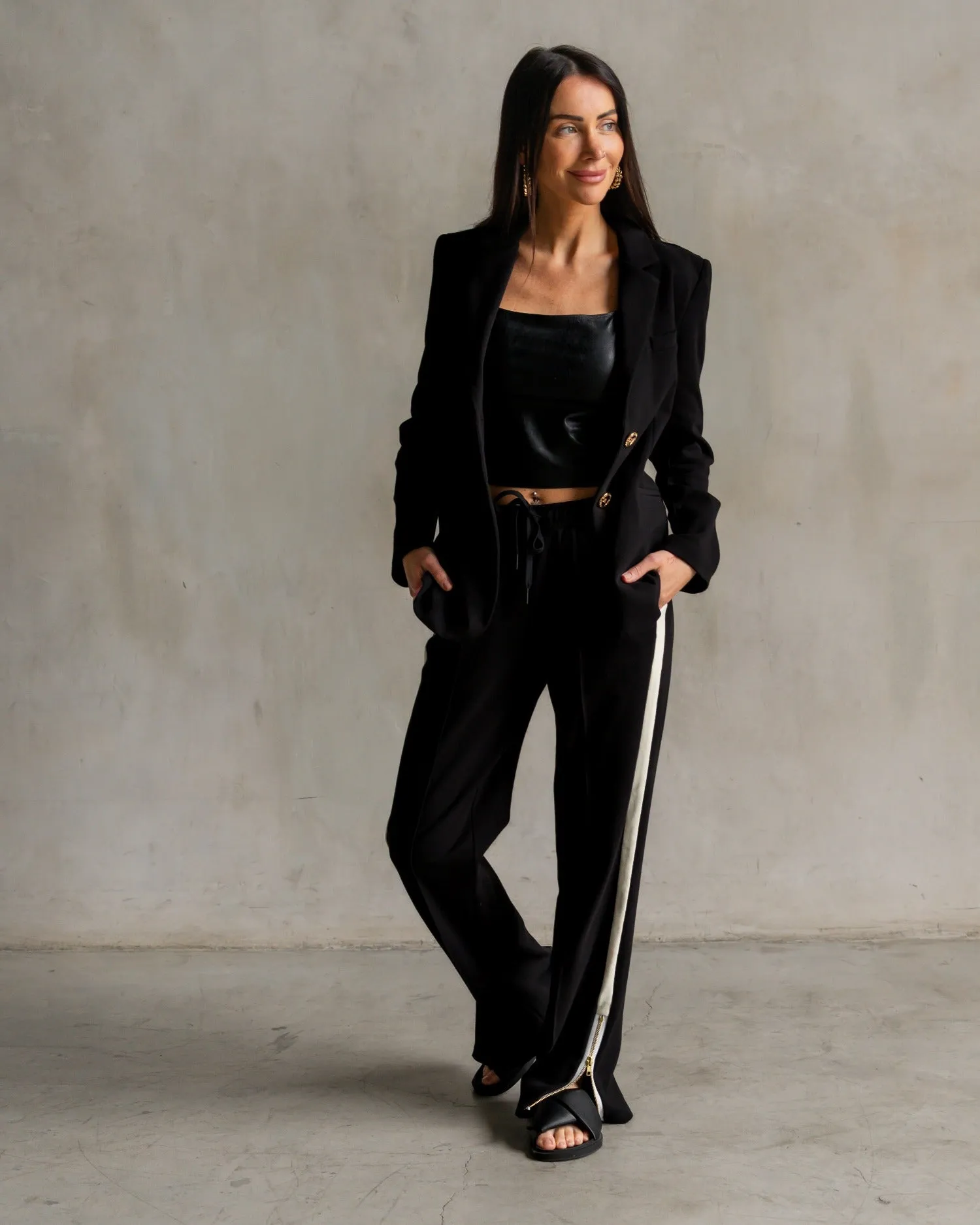 Jordan Interlock Pants Black