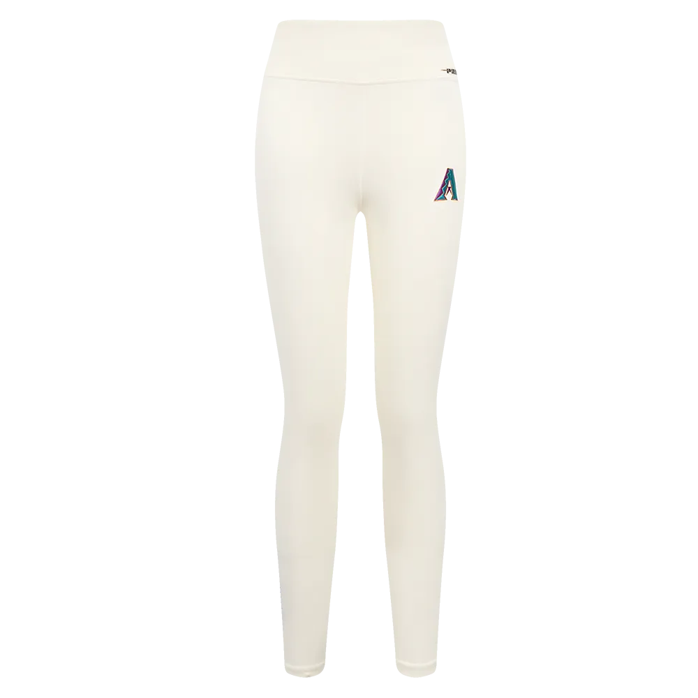 MLB ARIZONA DIAMONDBACKS RETRO CLASSIC WOMEN'S JERSEY LEGGING (EGGSHELL)