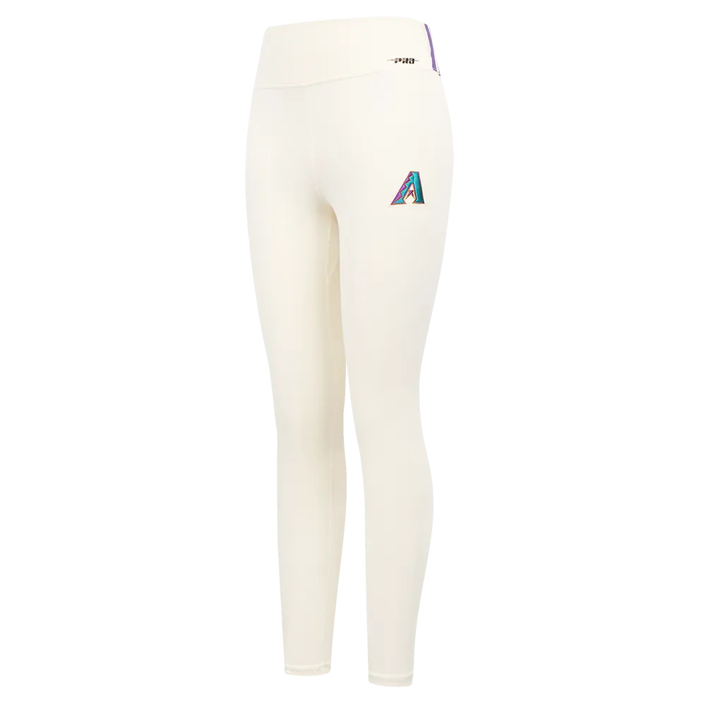 MLB ARIZONA DIAMONDBACKS RETRO CLASSIC WOMEN'S JERSEY LEGGING (EGGSHELL)