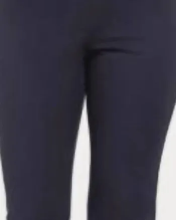 Polished Ankle Slim in Navy | Navy