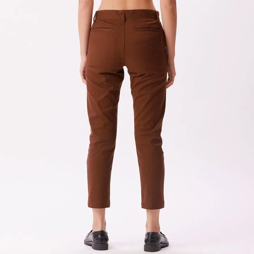 STRAGGLER FLOODED PANTS - SEPIA BROWN
